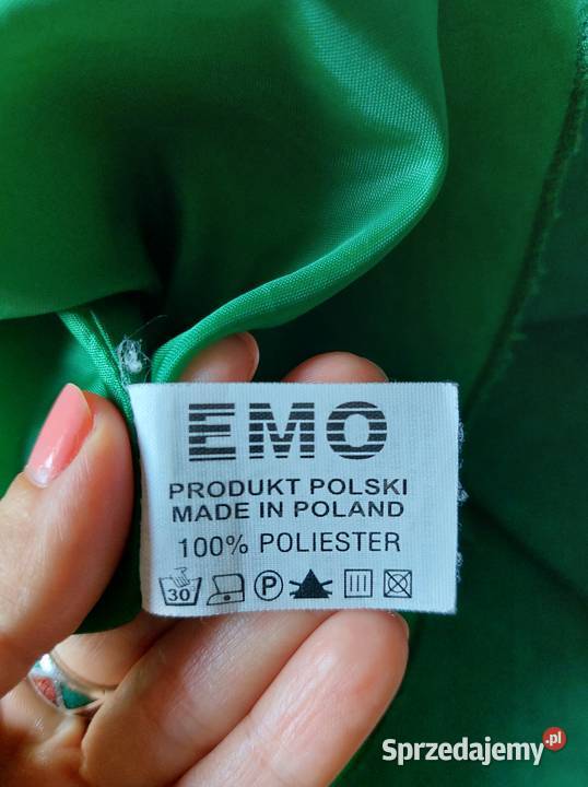 sukienka weselna zielona 34 XS wesele ślub EMO Rozmiar 34(XS) wielkopolskie Poznań sprzedam