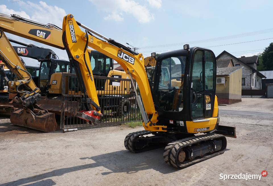 Minikoparka JCB 8026 2018 Jeziorko