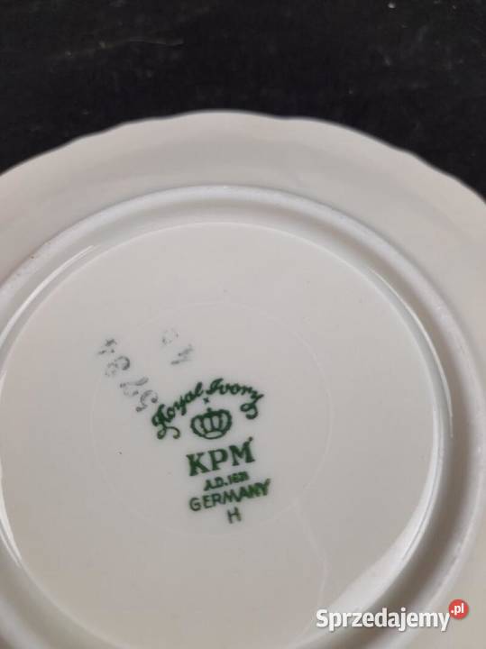 Filiżanka Royal Ivory KPM Śląsk lata 30te 1312 Szczecin