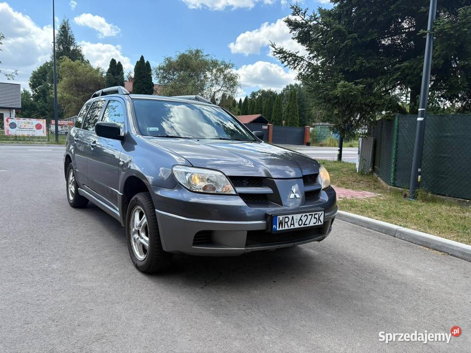 Mitsubishi Outlander 20 bengaz napęd na przód nieuszkodzony mazowieckie Radom