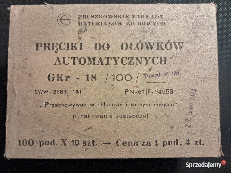 Wkłady grafitowe do ołówków automatycznych łódzkie Łódź