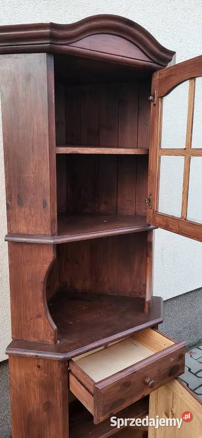 Szafka narożna drewniana Pozostałe Wrocław