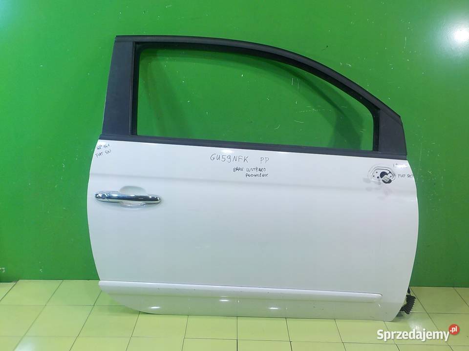FIAT 500 12 B 09r 3D drzwi prawe przod mazowieckie Suków