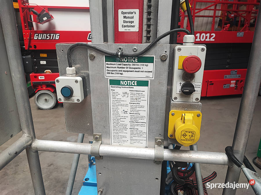 Przesuwny podnośnik osobowy Genie IWP25S