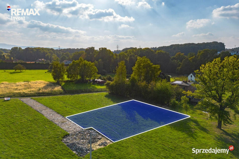 0 PROWIZJI Działka budowlana Komorowice Śląskie 35m Sprzedaż Bielsko-Biała