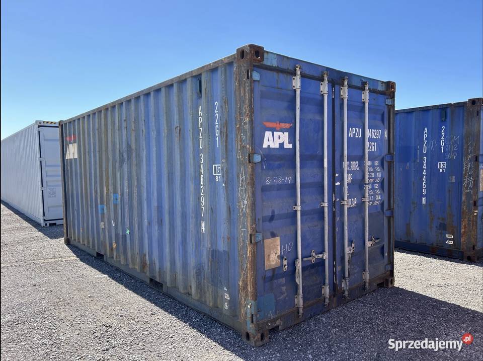 Kontener morski magazynowy 20DV 6 metrowy sprzedam