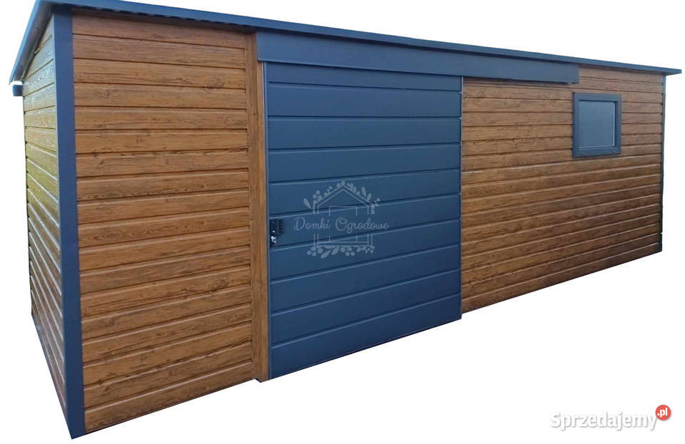 domek ogrodowy 5x25m Drzwi przesuwne Busko-Zdrój