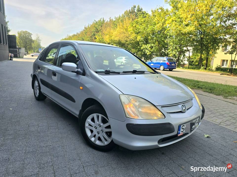 Honda Civic VII 16 Vtec Sprawna Klimatyzacja aluminiowe felgi Bytom