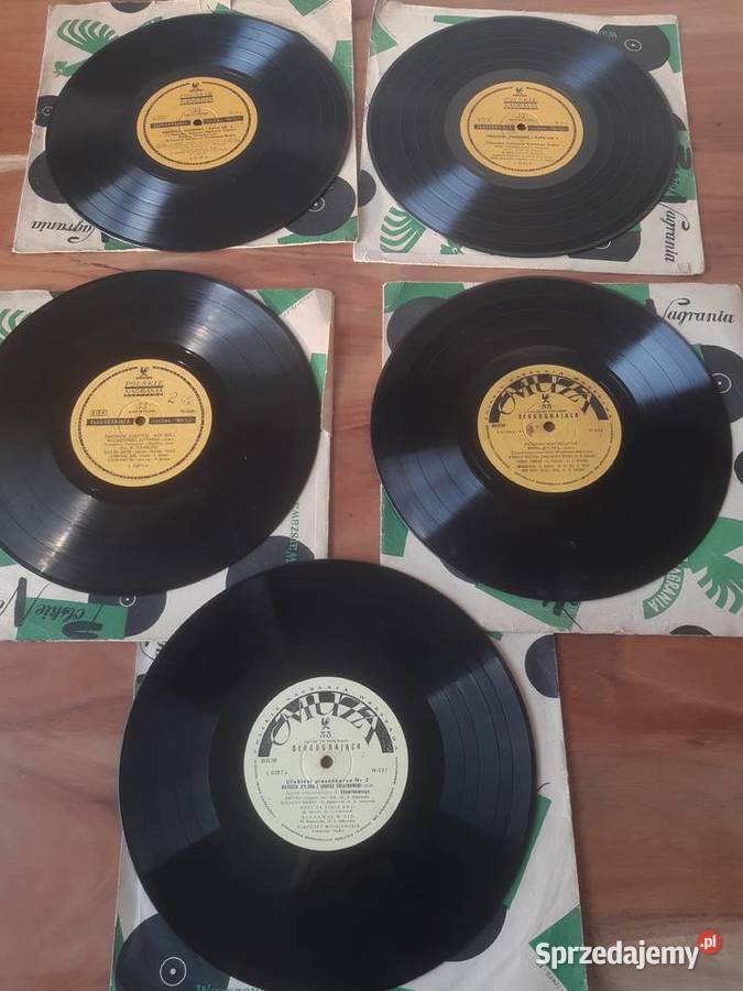 5x Płyta winylowa Polskie Nagrania Muza Warszawa