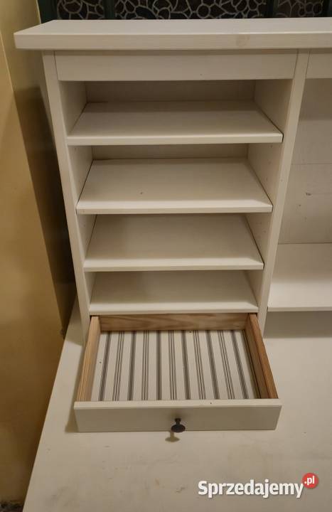 Biurko IKEA Hemnes z nadstawką białe duże sprzedam