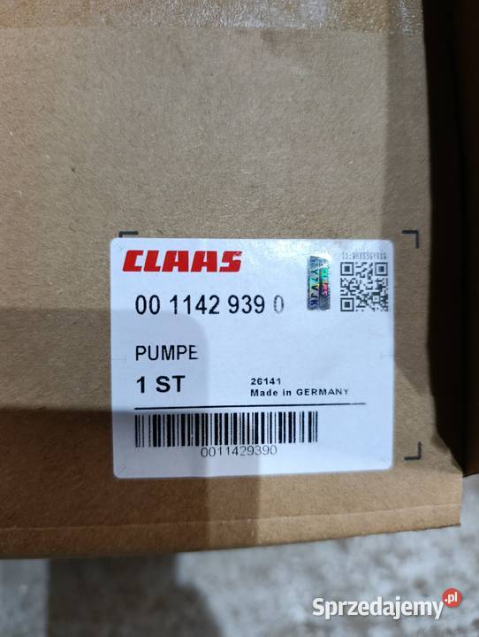 Claas Axion pompa hydrauliczna Claas Planta