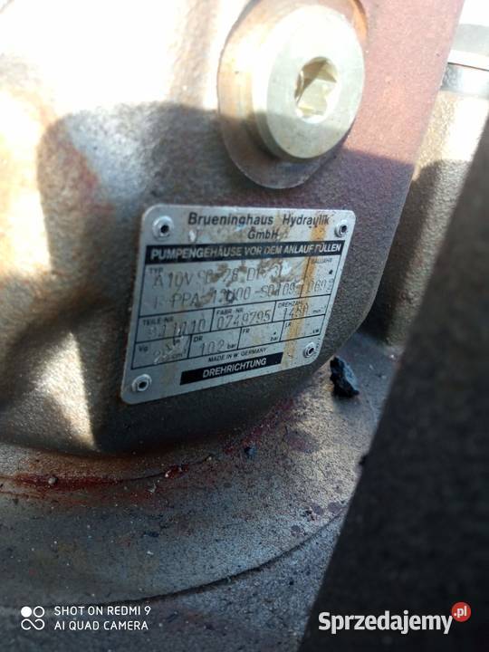 Rexroth Parker A10vso28 a10vs028 pompa tłoczkowa kujawsko-pomorskie Stolno