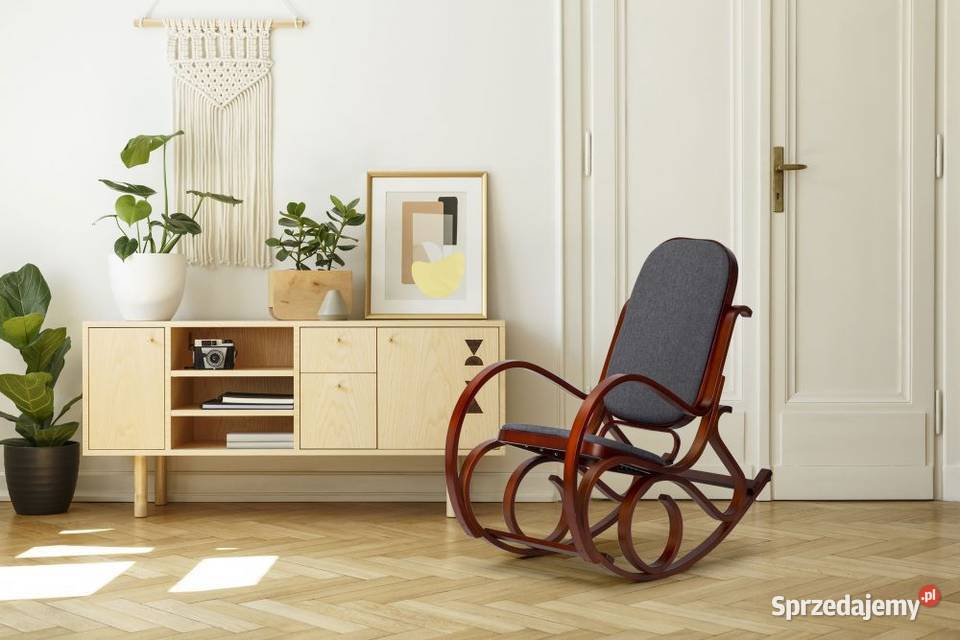 Fotel bujany na płozach bujak na biegunach podlaskie Bielsk Podlaski