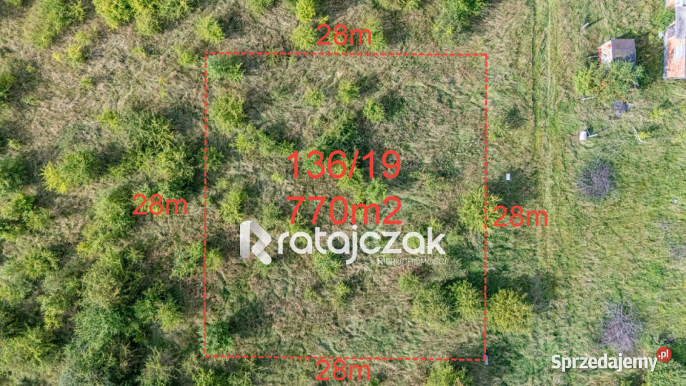 Działka 770m2 Wejherowo Wejherowska Sprzedaż