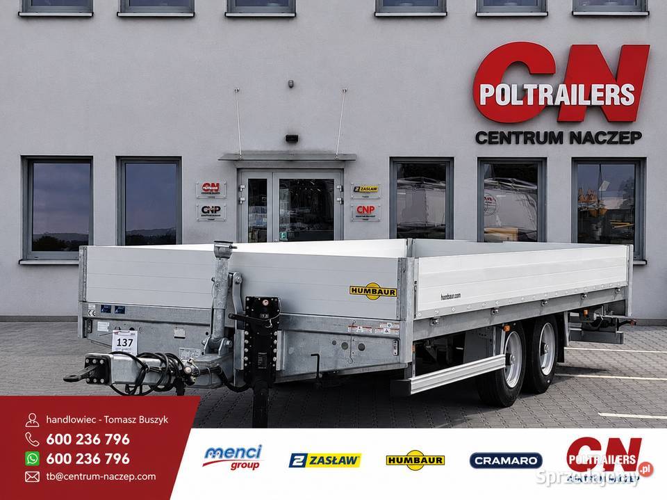 Humbaur HBT106224 BE ŁADOWNOŚĆ 9 150 DOSTĘPNA Poznań