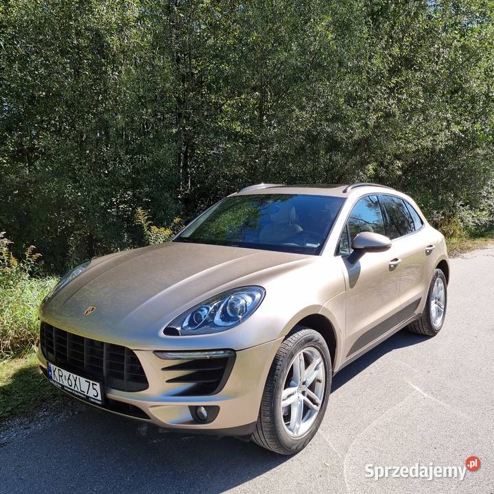 2017 Porsche Macan 20 benzyna łopatki zmiany biegów Macan Kraków