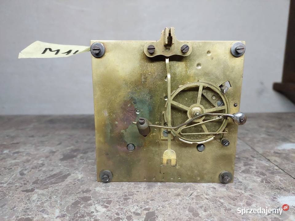 M162 Mechanizm starego zegara ściennego Kraft Tczew