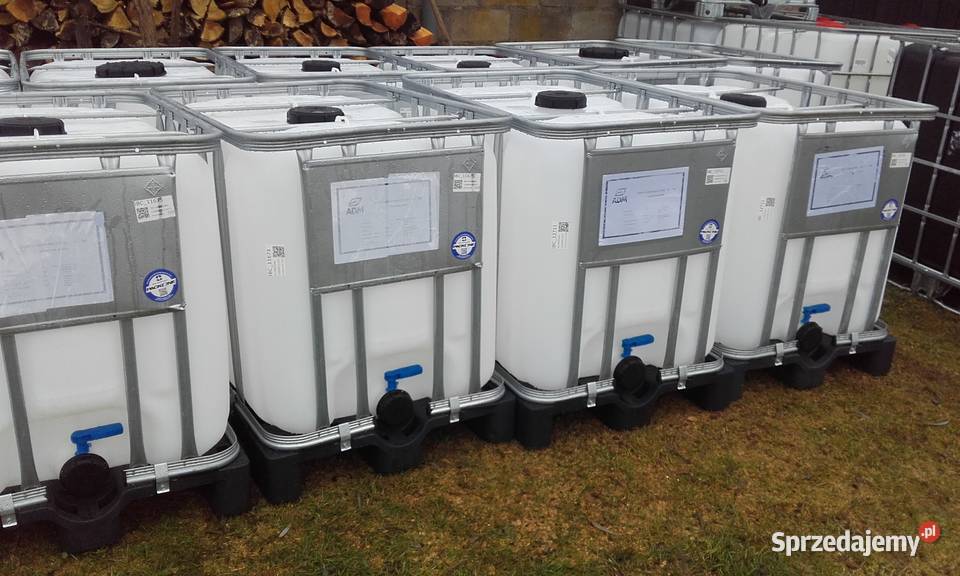 Mauzer beczka zbiornik 600l 1000l Zbiorniki na deszczówkę Sanok