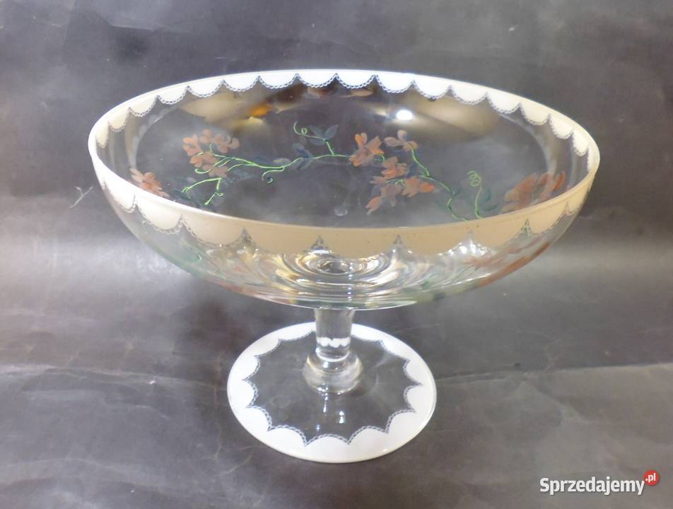 Patera Szklana Orrefors Rękodzieło Warszawa
