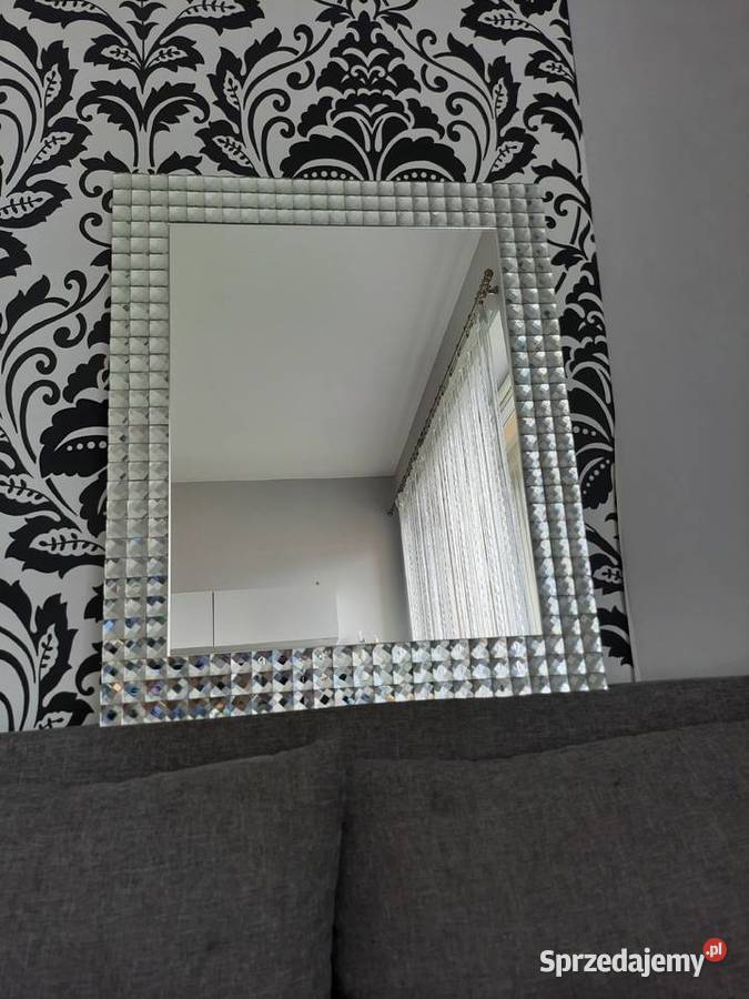 LUSTRO okrągłe mozaika kryształowa 55 60 70 Lustra Przemyśl