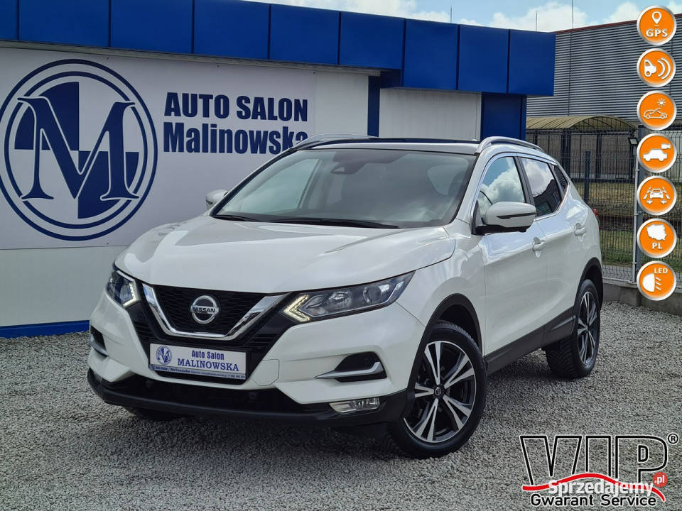 Nissan Qashqai SzklanyDach Navi 2xPDC Kamera 360 wielkopolskie Wągrowiec