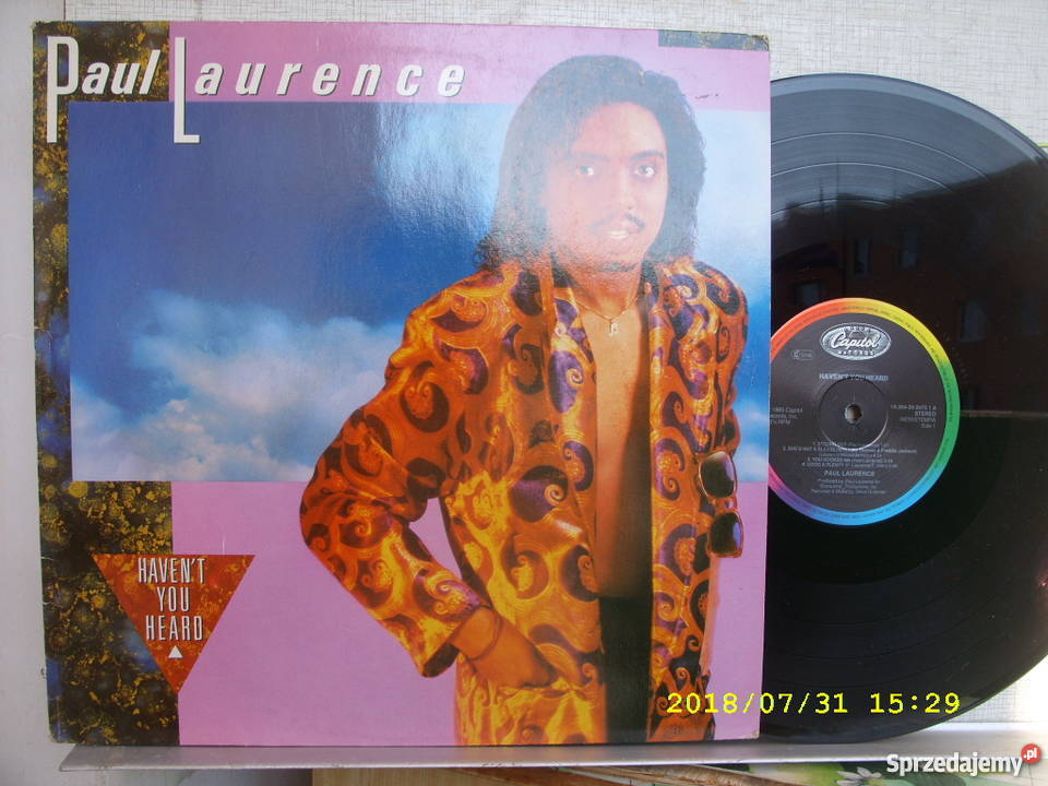 Pop LP PAUL LAURENCEHAVENT YOU HEARD HOLL płyta winylowa Wołów
