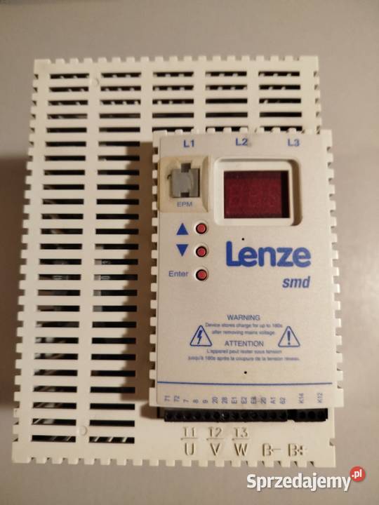 Falownik 75 kW zasilany 3x400 V LENZE Kraków