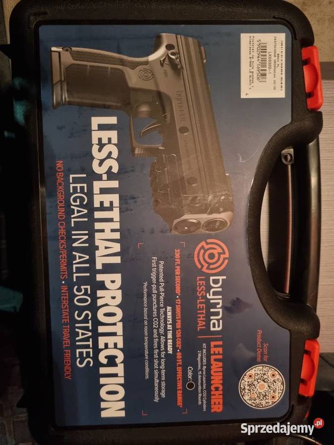 Pistolet na kule gumowe i pieprzowe BYRNA LE