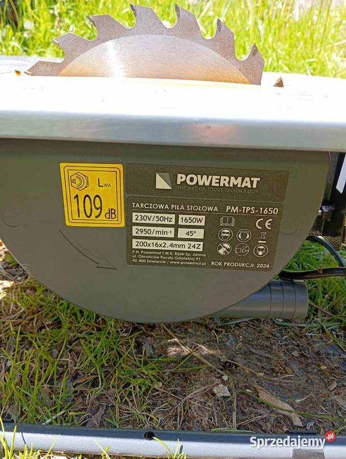 Piła stołowa powermat małopolskie Sąspów