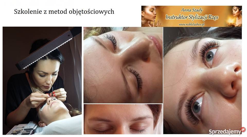 Kurs przedłużania rzęs 11 metody objętościowe lubelskie