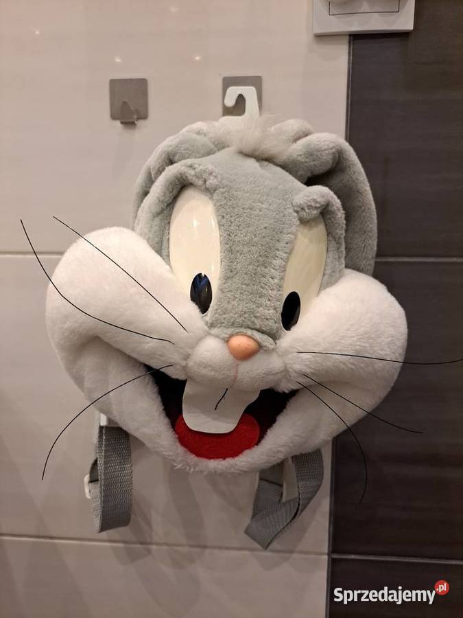 Stary Pluszowy Plecak Królik Buks Looney Tunes mazowieckie