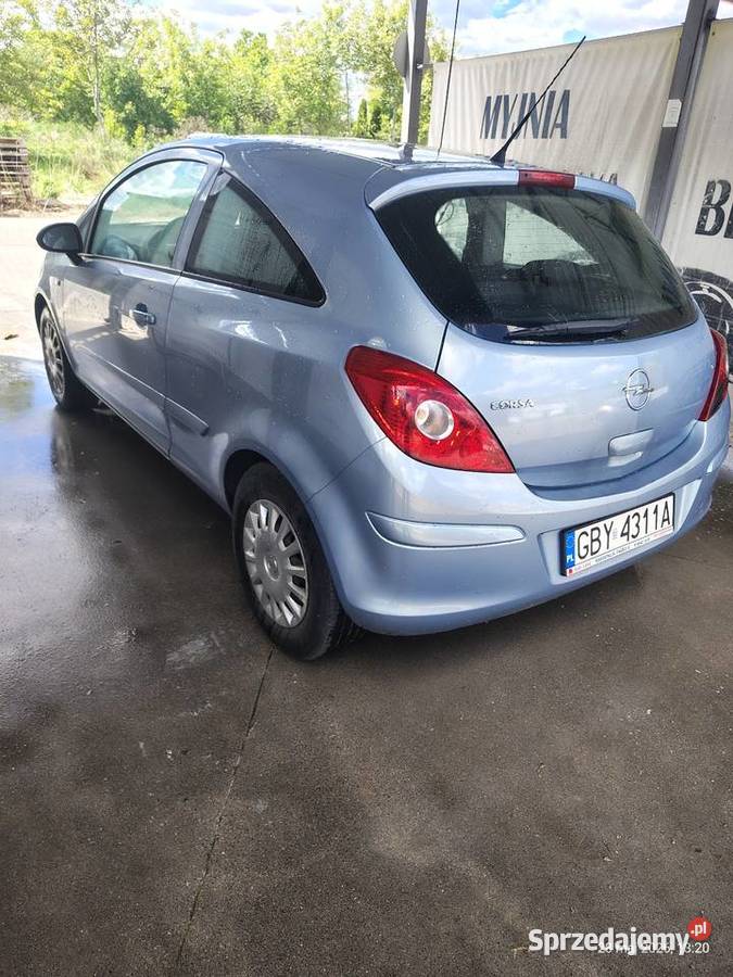 Opel Corsa serwisie gotowy do jazdy pomorskie Kościerzyna