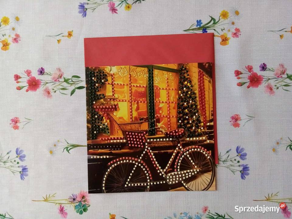 Kartki Bożonarodzeniowe haft diamentowy Jarocin