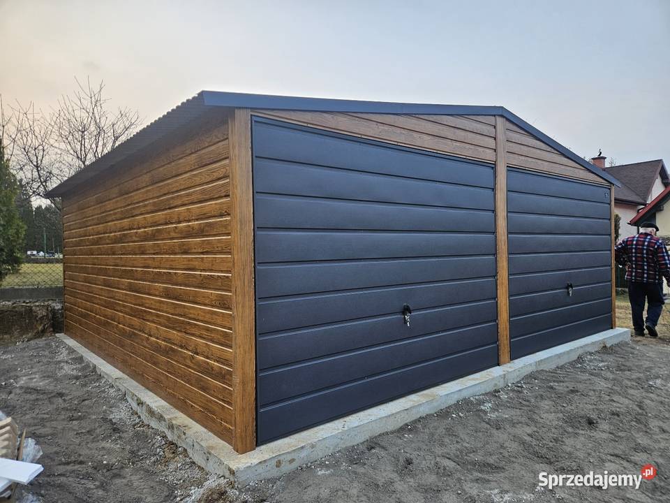 6x6 Garaze Blaszane Garaż Blaszany Blaszak Lublin