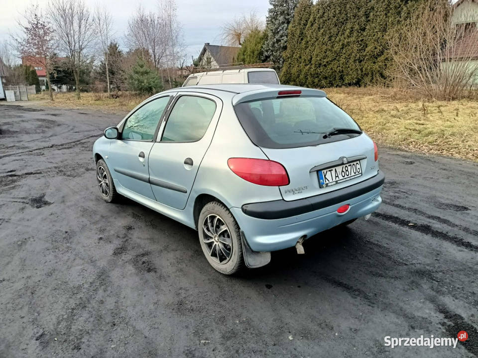 Peugeot 206 Peugeot 206 14 HDI 68 01r nieuszkodzony Tarnów