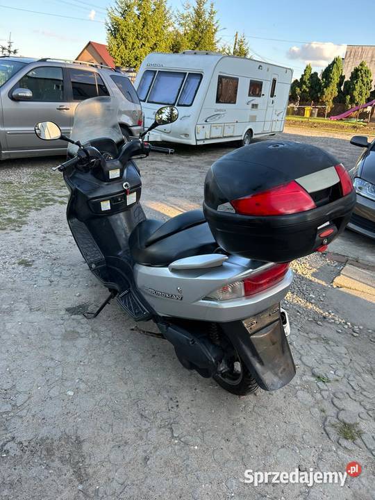 Suzuki Burgman 125 2004 2 kluczyki Kufer Motocykle, skutery, quady Bobowo