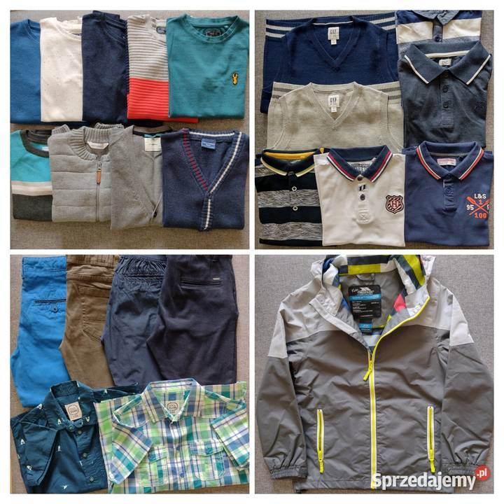 Ubrania chłopięce PAKA Ubrań 134 Dąbrowa Górnicza