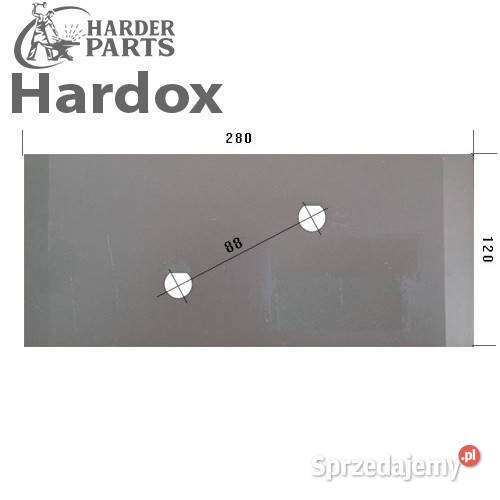 Nakładka HARDOX 177349P części do pługa GREGOIRE sprzedam