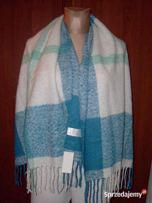 Szal nowy ciepły szalik Dla kobiet Knyszyn