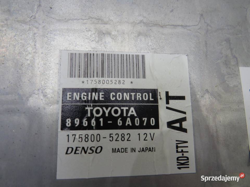 KOMPUTER LAND CRUISER 120 30 D4D 896616A070 osobowe
