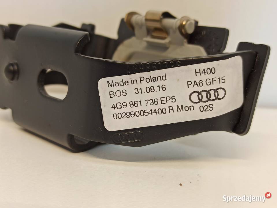 ZACZEP SIATKI BAGAŻNIKA AUDI A6 C7 4G9861736 Uchwyty fabryczne dolnośląskie
