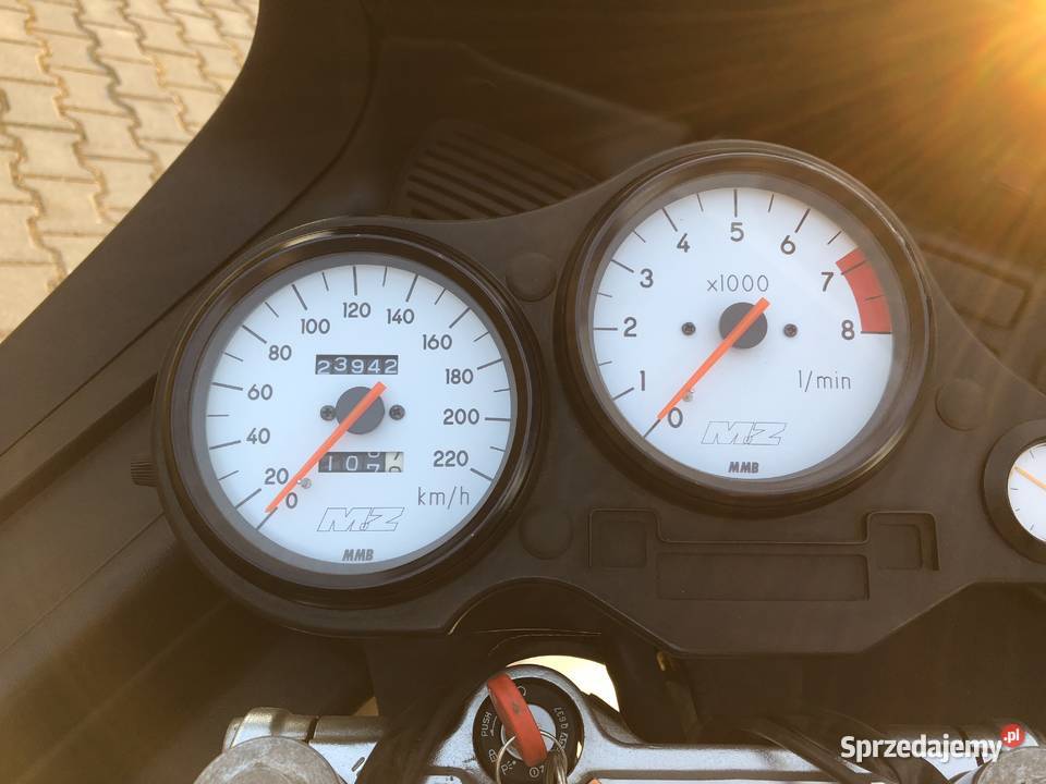 Motocykl MuZ Policyjny benzyna Koluszki