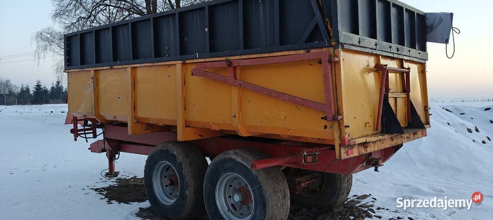 Przyczepa tandem wywrotka 14t skorupowa Kijany