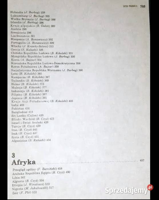 Geografia świata praca zbiorowa pod redakcją J Chełm