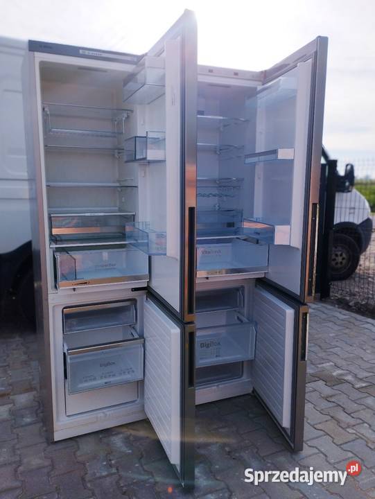 Bosch Lodówko zamrażarka 200 srebrna inox 200cm Szamotuły
