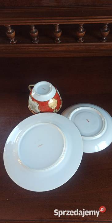 Przepiękna filiżanka z talerzykiem
Suto złocone Porcelana i szkło Gdańsk