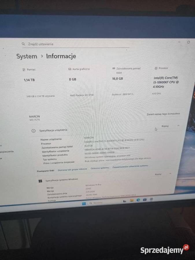 Zestaw pc wpelni sprawny Klasy Core i5 mazowieckie Żyrardów