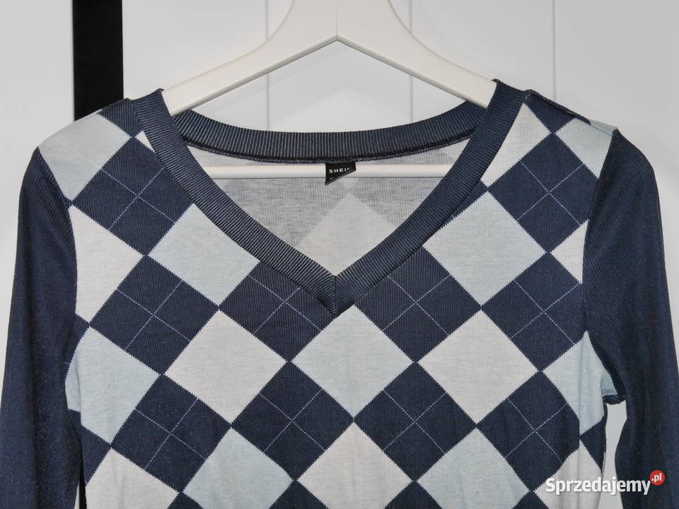 Shein świetny krótki sweterek 34 XS Inny materiał Swetry i golfy dolnośląskie Wrocław