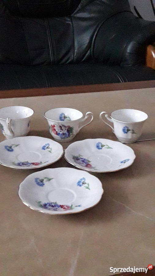 Komplet filiżanek Rheinpfalz Hartporzellan