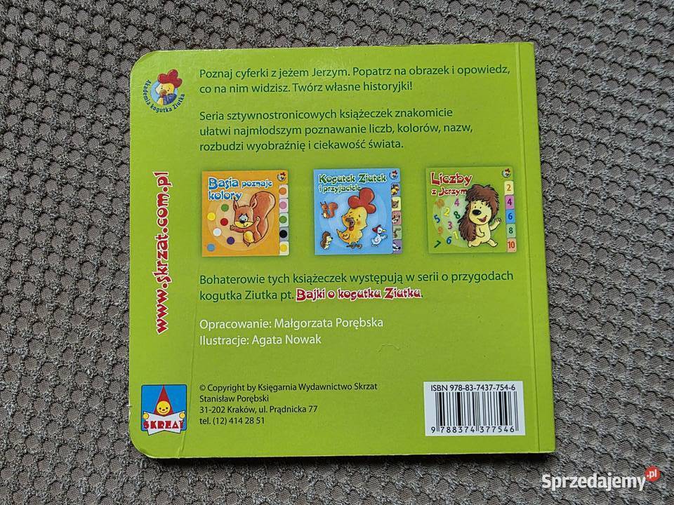 Liczby z Jerzym z ilustracjami Agaty Nowak Kraków